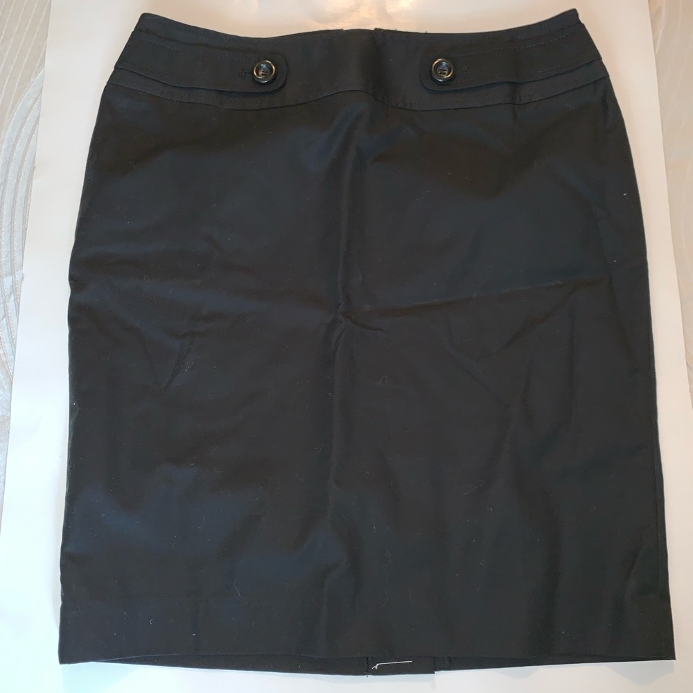 Ann Taylor Loft Black Pencil Skirt